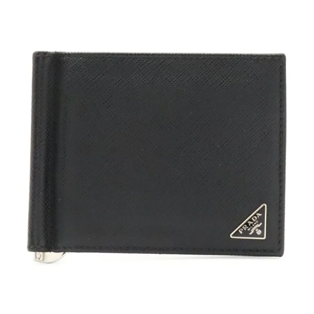 Prada Money Clip Billfold Wallet